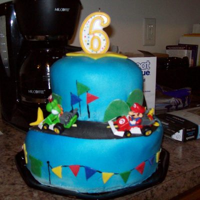 Mariokart Cake
