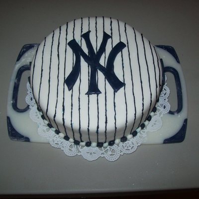 Yankees Birthday Cake