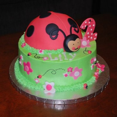 Ladybug Cake