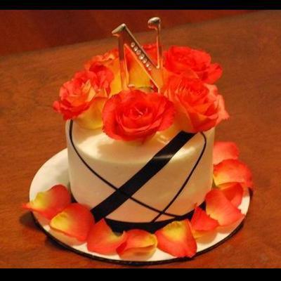 Practice (Top Tier) Wedding Cake