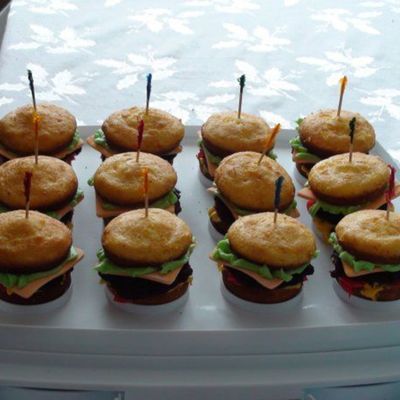 Cheeseburger Cupcakes