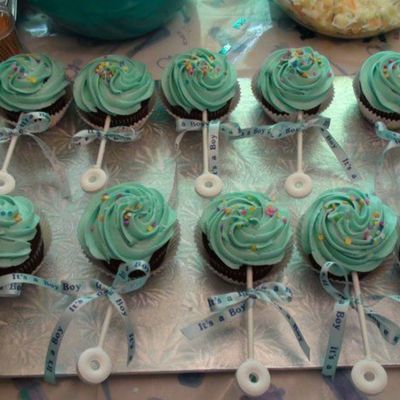 Rattle Cupcakes