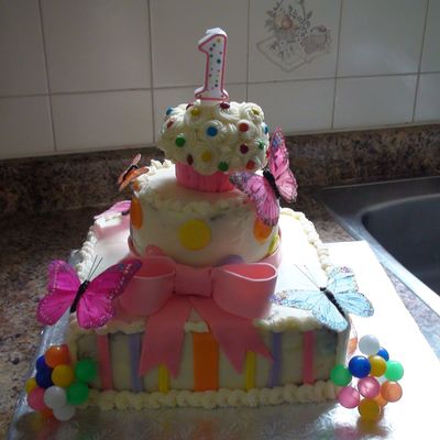 1St B-Day Cake