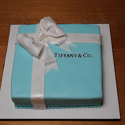 Tiffany & Co Birthday Cake