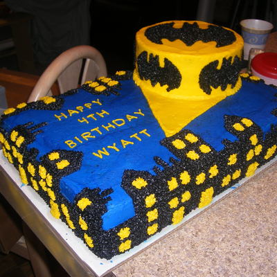 Batman Birthday Cake