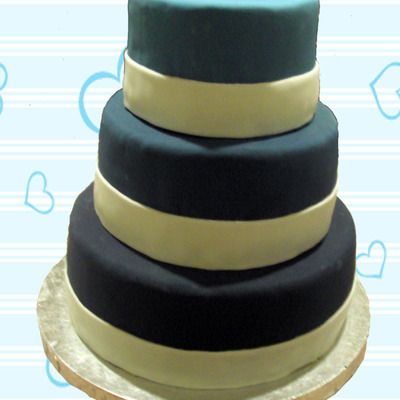 My First Wedding Cake!