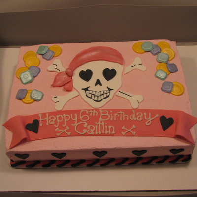 Pirate Girl Cake