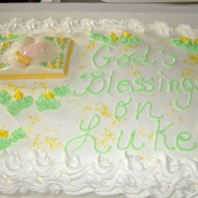 First Communion Cake For Luke