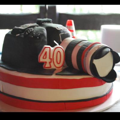 Digital Camera Cake