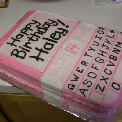 Cell Phone Cake