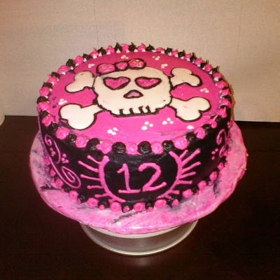 Skull Cake
