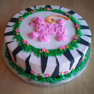 Poodle Cake