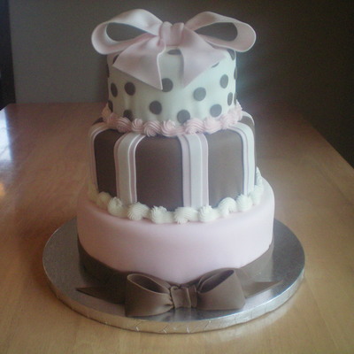 Brown And Pink Baby Girl