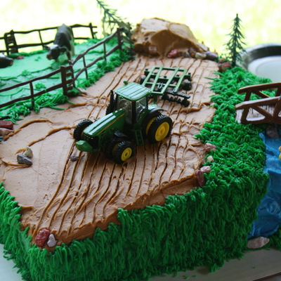 John Deere/farm Cake