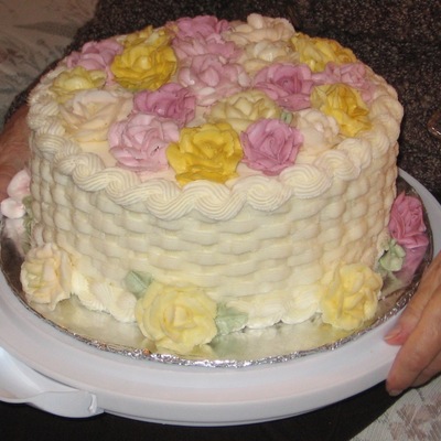 A Birthday Cake For A Wonderful Woman