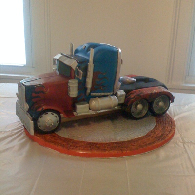 Transformer Cake