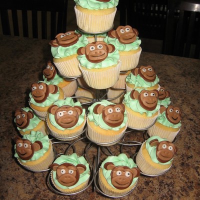 Monkey Cupcakes
