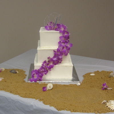 Buttercream And Orchids