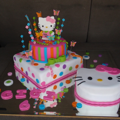 Hello Kitty Cake