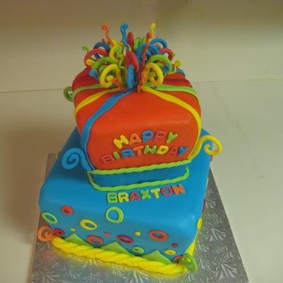 Braxton's 1St Birthday Cake