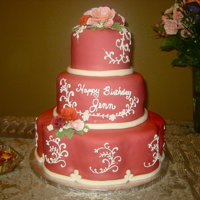 Jenn's Very Special Birthday Cake