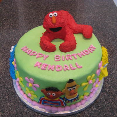 Sesame Street Birthday Cake