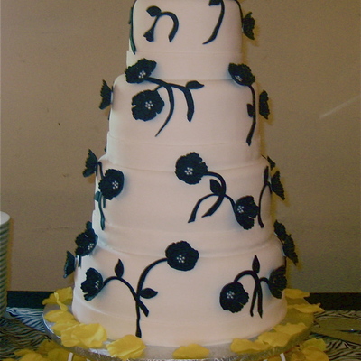 Kristin's Wedding Cake