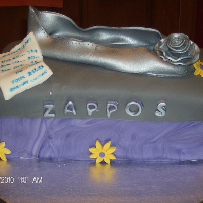 Ballet Slipper Birthday Cake