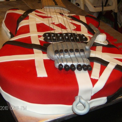 Eddie Van Halen Stripped Guitar