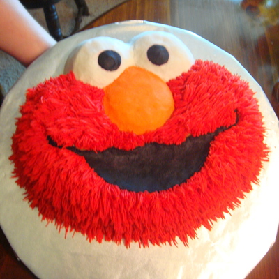 Elmo Cake