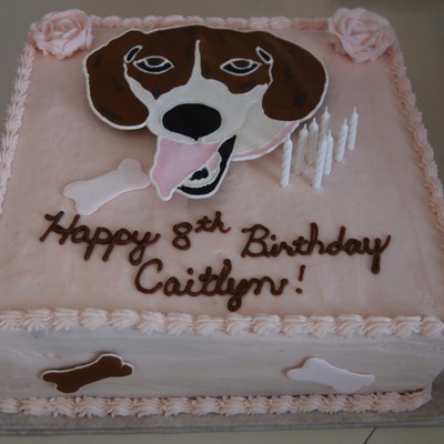 Beagle Birthday Cake
