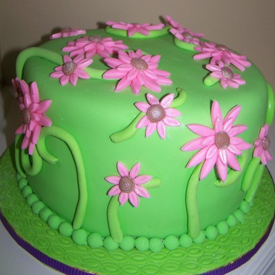 Spring Birthday Cake