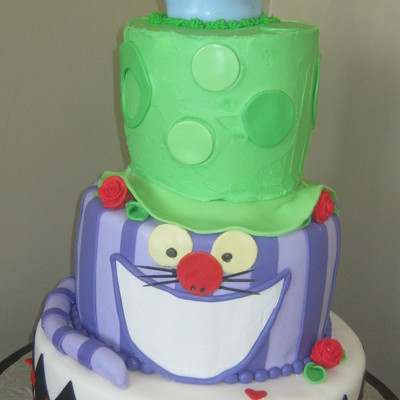 Alice In Wonderland Cake