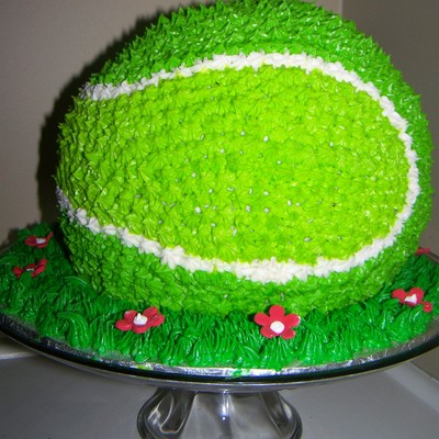 Tennis Ball Cake