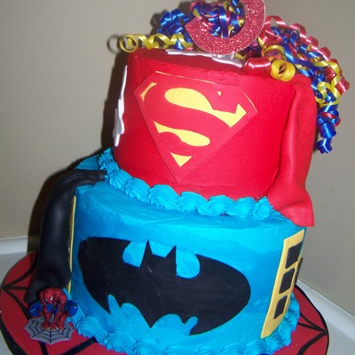 Superhero Cake