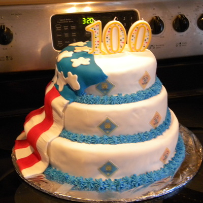 100Th Birthday For Scouting.