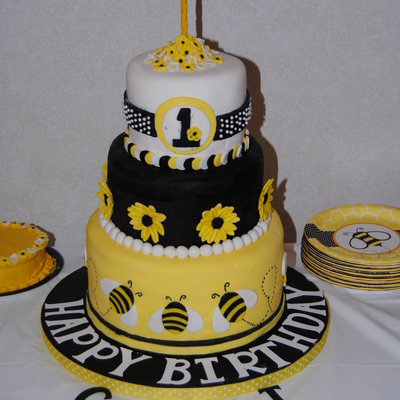 Bb's Bumble Bee Cake