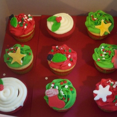 Christmas Cupcakes