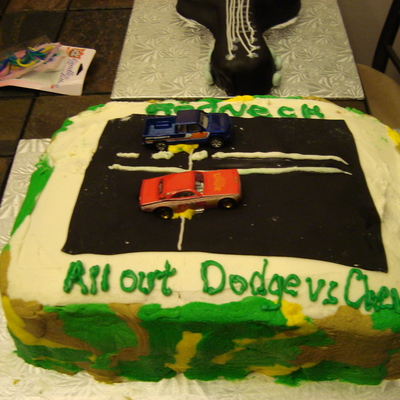 Redneck Buttercream With Fonandt Accents