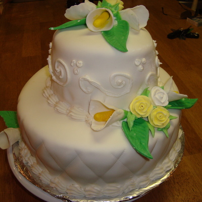 Fondant Calla Lilly