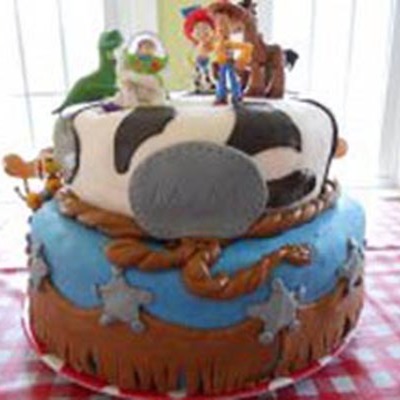 Toy Story Cowboy Birthday Cake