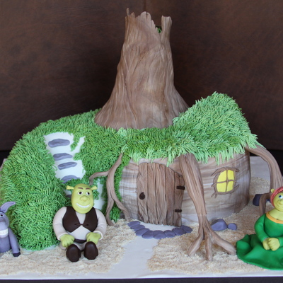 Shrek Cake