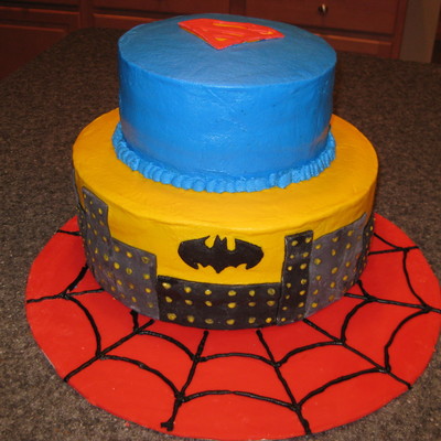 Superhero Cake