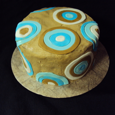 Blue And Brown Circles