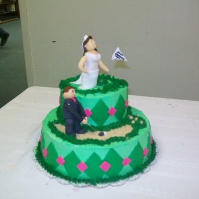 Golf Cake.. Sand Trap