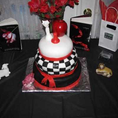 Twilight Cake For Amanda's 12Th Birthday Party