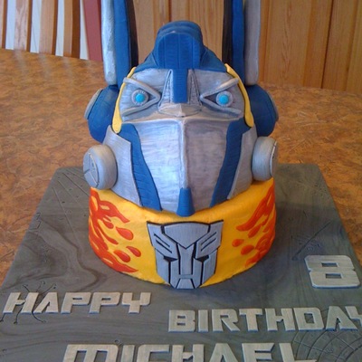Transformer Cake