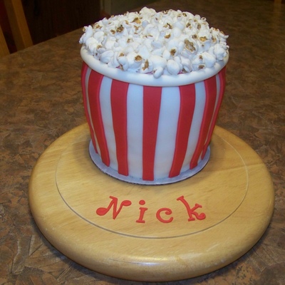 Popcorn Cake