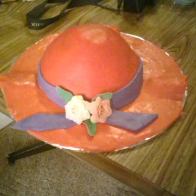 Red Hat Society Cake