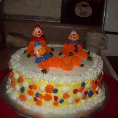 Wilton I-Clown Cake